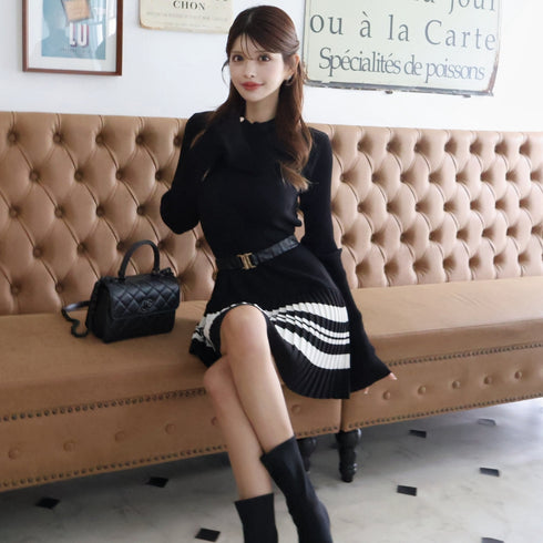 Bicolor rich dress